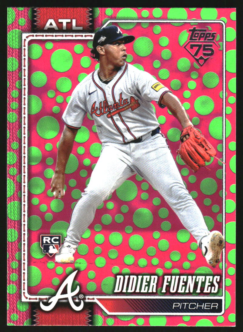 2026 Topps Easter Pink Green Dots #243 Didier Fuentes
