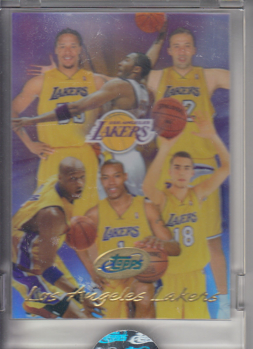 2004 eTopps #18 Los Angeles Lakers/850