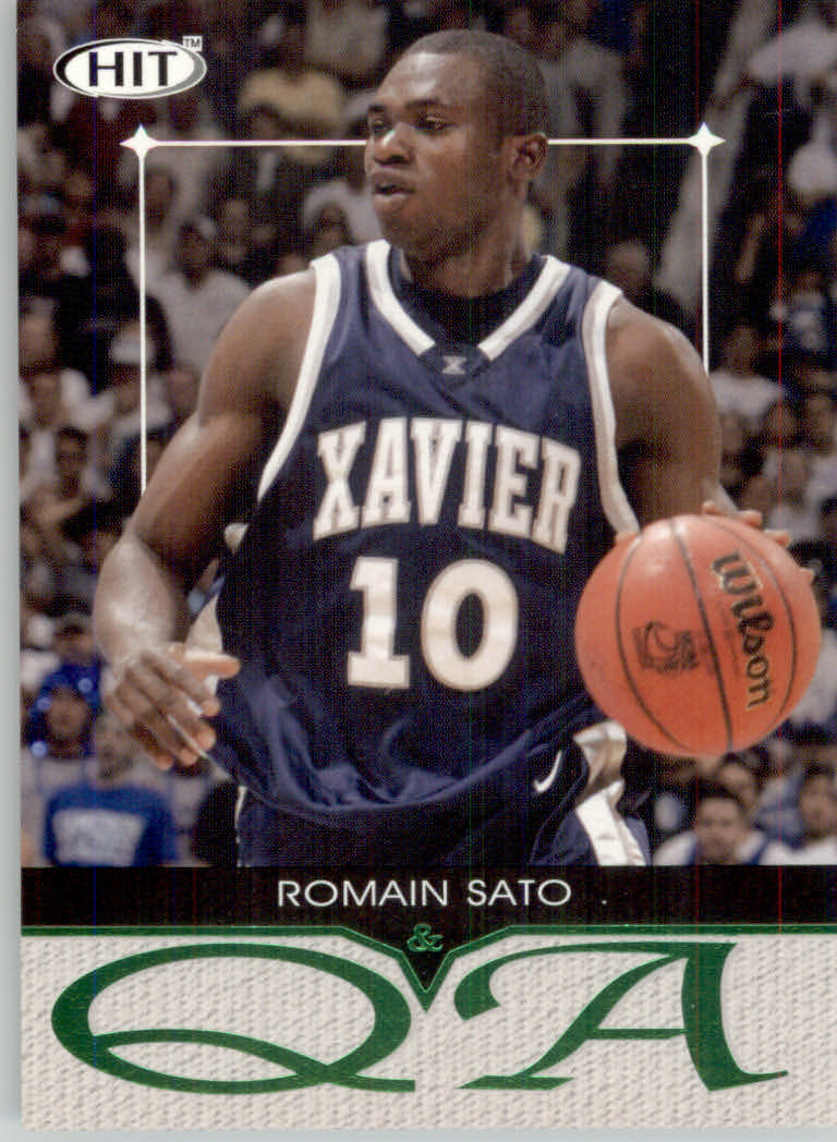 2004 Sage HIT Basketball "Q and A" Insert Cards - Picture 16 of 45