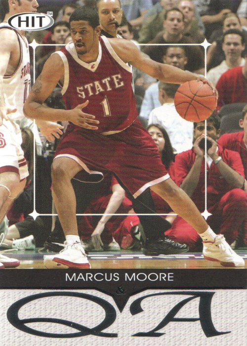 2004 SAGE HIT Q&A Silver #Q29 Marcus Moore