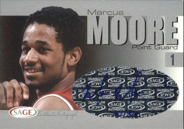 2004 SAGE Autographs Silver #A20 Marcus Moore/330