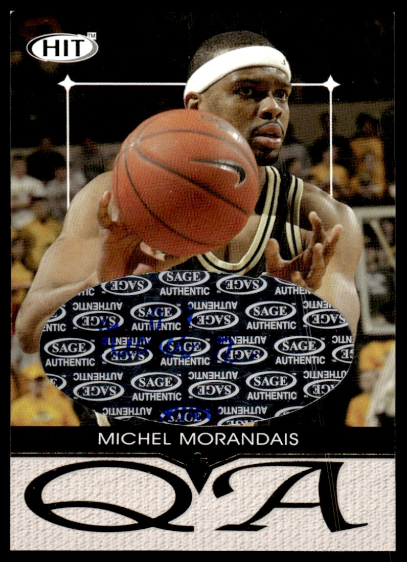 2004 SAGE HIT Q&A Autographs #Q30 Michel Morandais