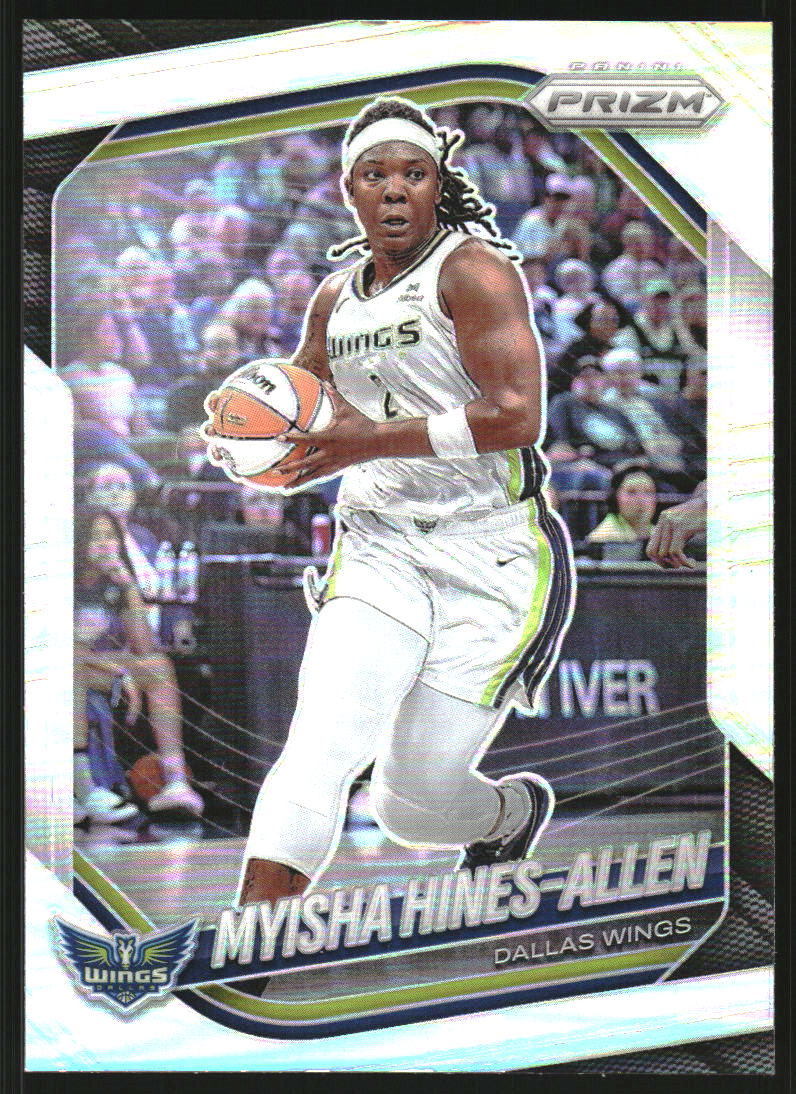 2025 Panini Prizm WNBA Prizms Silver #96 Myisha Hines-Allen