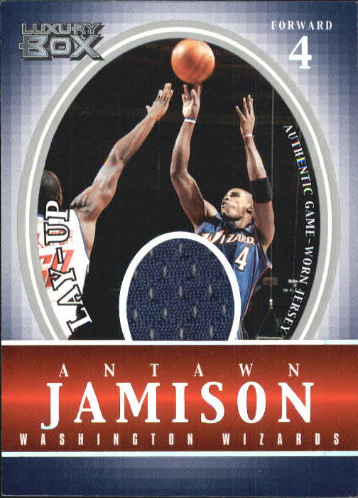 2004-05 Topps Luxury Box Lay-Up Relics #AJ Antawn Jamison