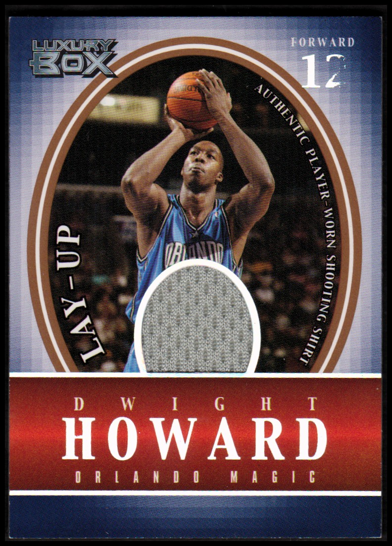 2004-05 Topps Luxury Box Lay-Up Relics 200 #DH Dwight Howard