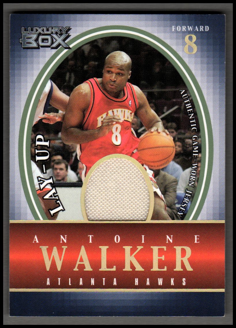 2004-05 Topps Luxury Box Lay-Up Relics 75 #AW Antoine Walker
