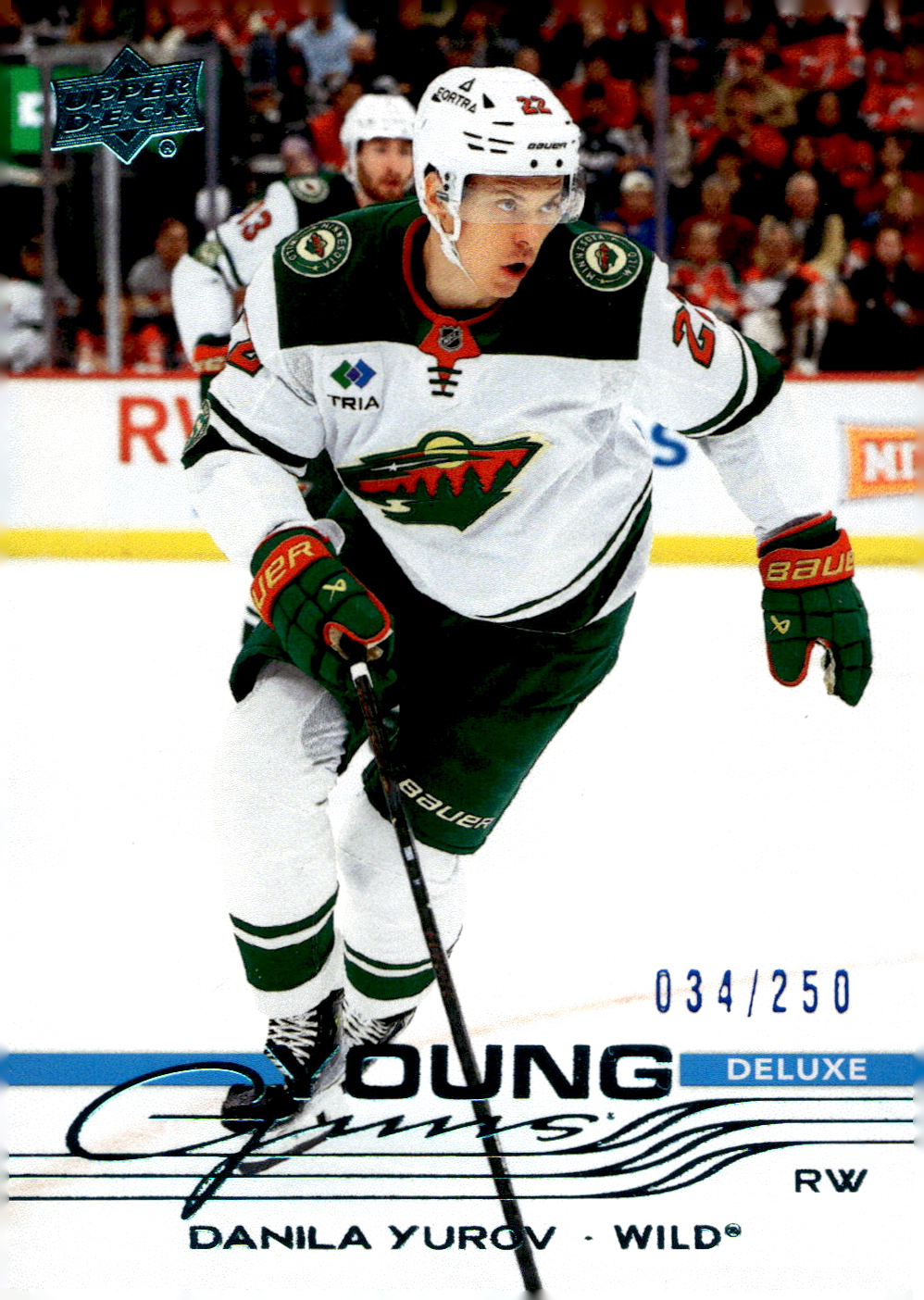 2025-26 Upper Deck Deluxe #452 Danila Yurov Young Guns /250 Rookie RC