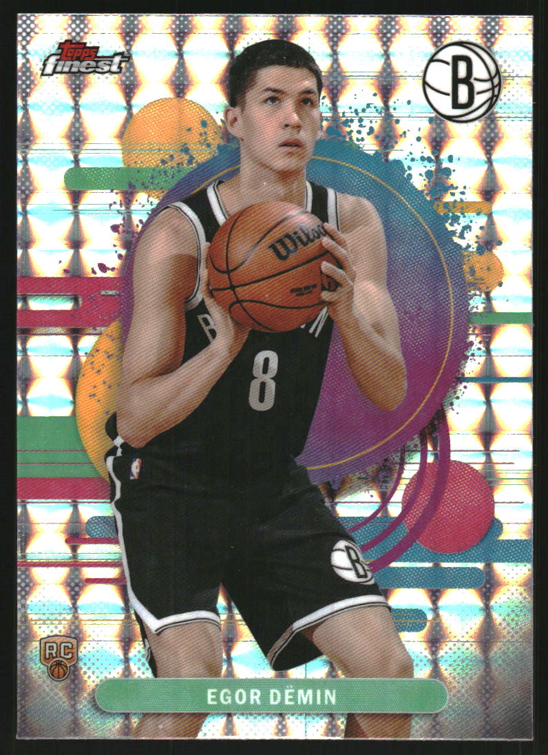 2025-26 Finest Geometric Refractors #108 Egor Demin U