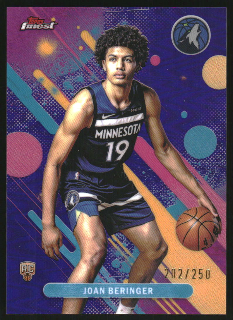 2025-26 Finest Purple Refractors #17 Joan Beringer C /250