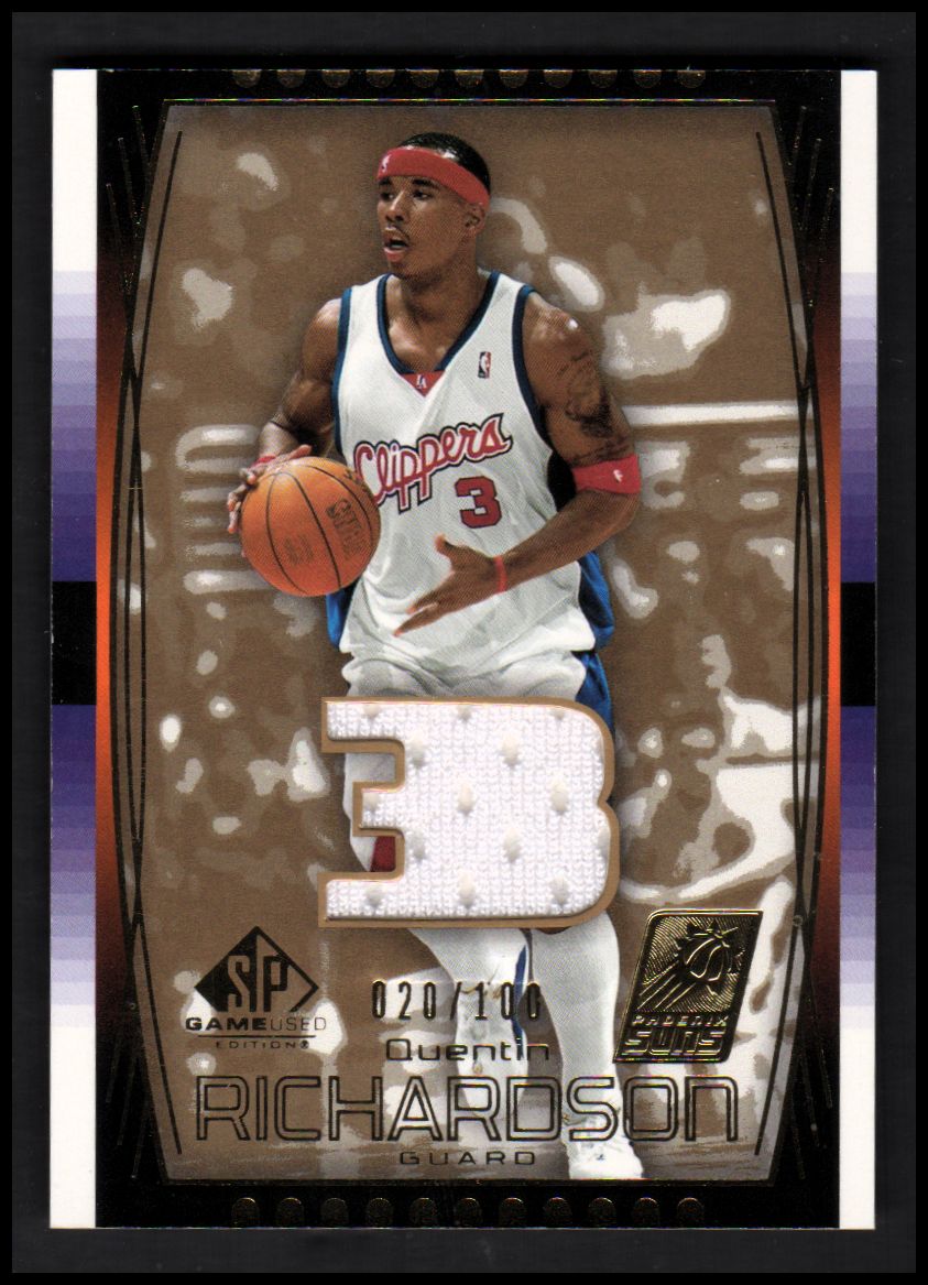 2004-05 SP Game Used Parallel #73 Quentin Richardson JSY