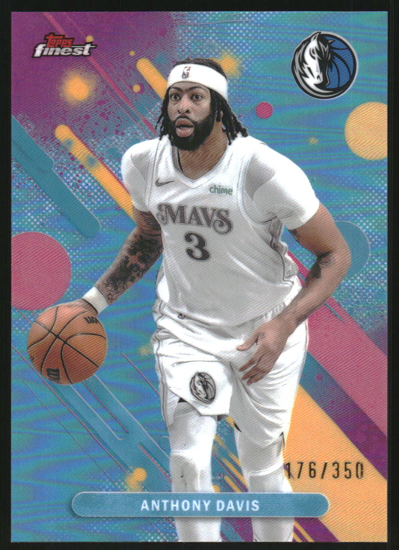 2025-26 Finest Sky Blue Refractors #88 Anthony Davis C /350