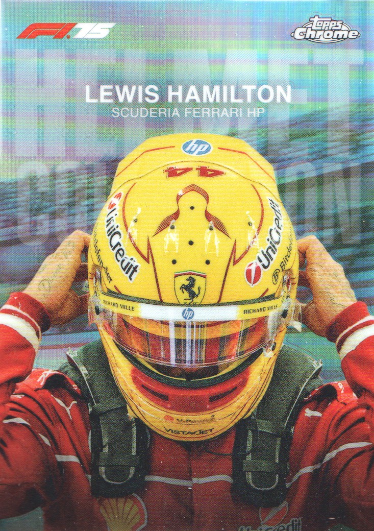 2025 Topps Chrome Formula 1 Racing Cards Helmet Collection: Pick