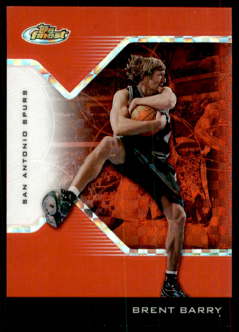 2004-05 Finest X-Fractors Red #98 Brent Barry