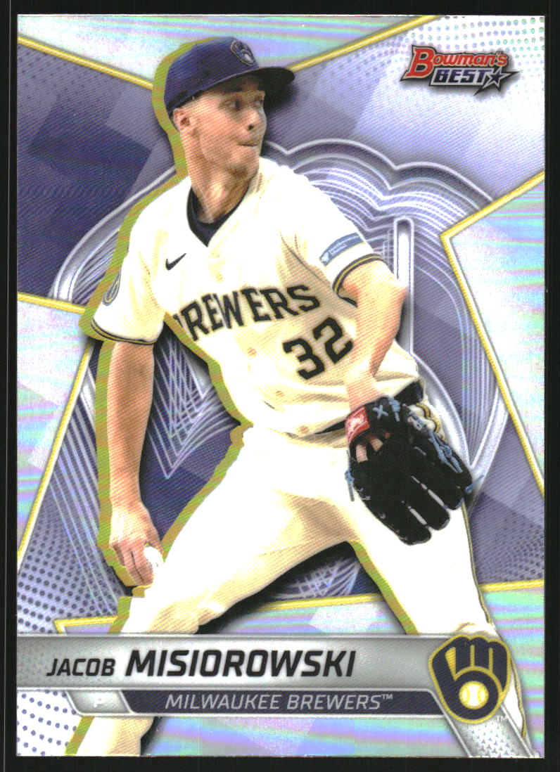 2025 Bowman's Best Top Prospects Refractors #TP12 Jacob Misiorowski
