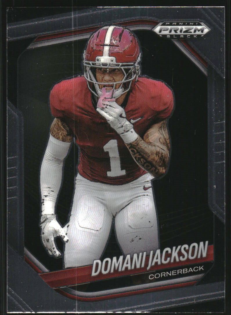 2025 Panini Prizm Black #151 Domani Jackson