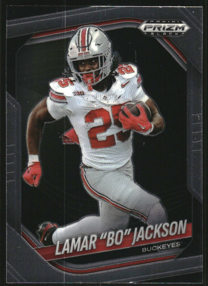 2025 Panini Prizm Black #168 Lamar Bo Jackson