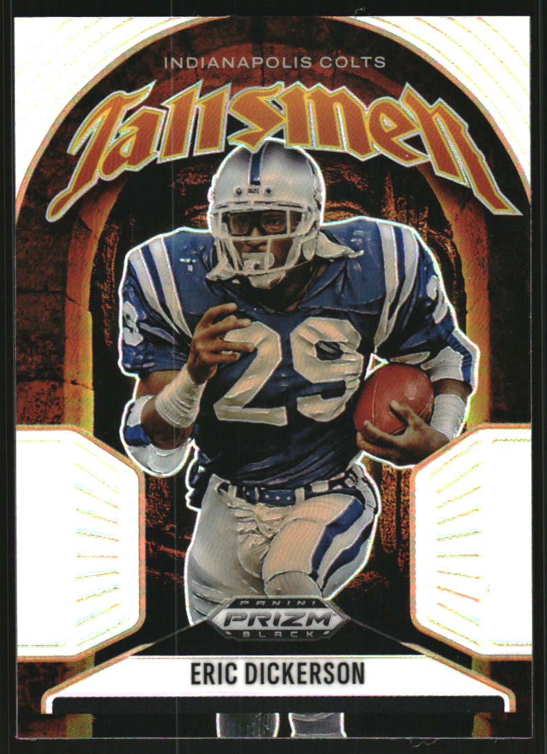 2025 Panini Prizm Black Talismen Prizms Silver #11 Eric Dickerson