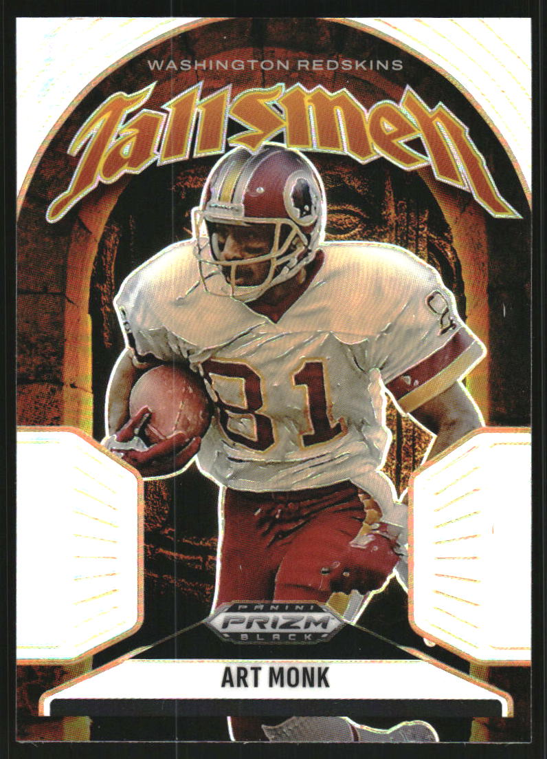 2025 Panini Prizm Black Talismen Prizms Silver #17 Art Monk