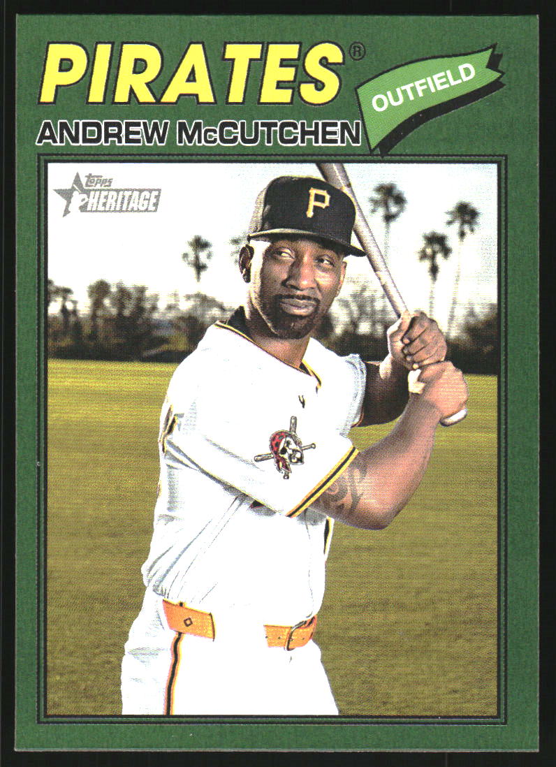 2026 Topps Heritage Dark Green Border #270 Andrew McCutchen