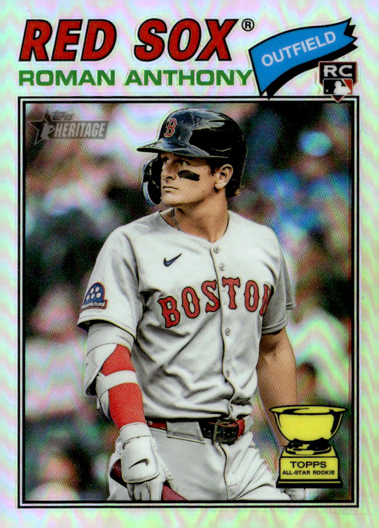 2026 Topps Heritage Chrome Refractors #86 Roman Anthony