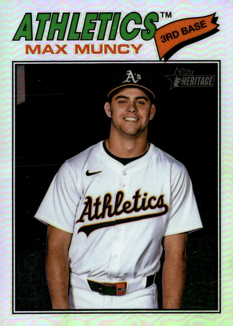 2026 Topps Heritage Chrome Refractors #105 Max Muncy