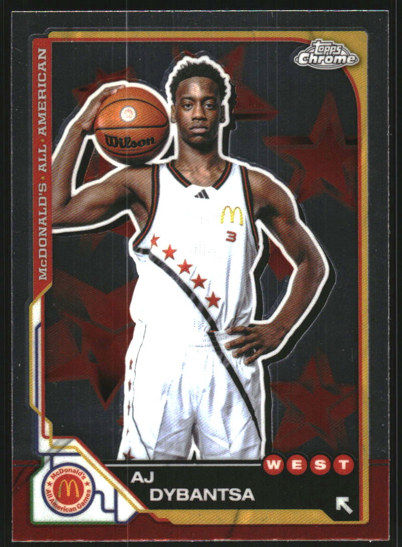 2025 Topps Chrome McDonald's All American #7 AJ Dybantsa