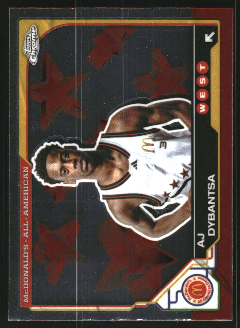 2025 Topps Chrome McDonald's All American #45 AJ Dybantsa