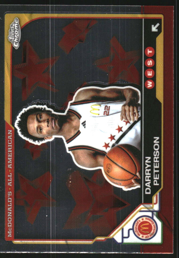 2025 Topps Chrome McDonald's All American #50 Darryn Peterson