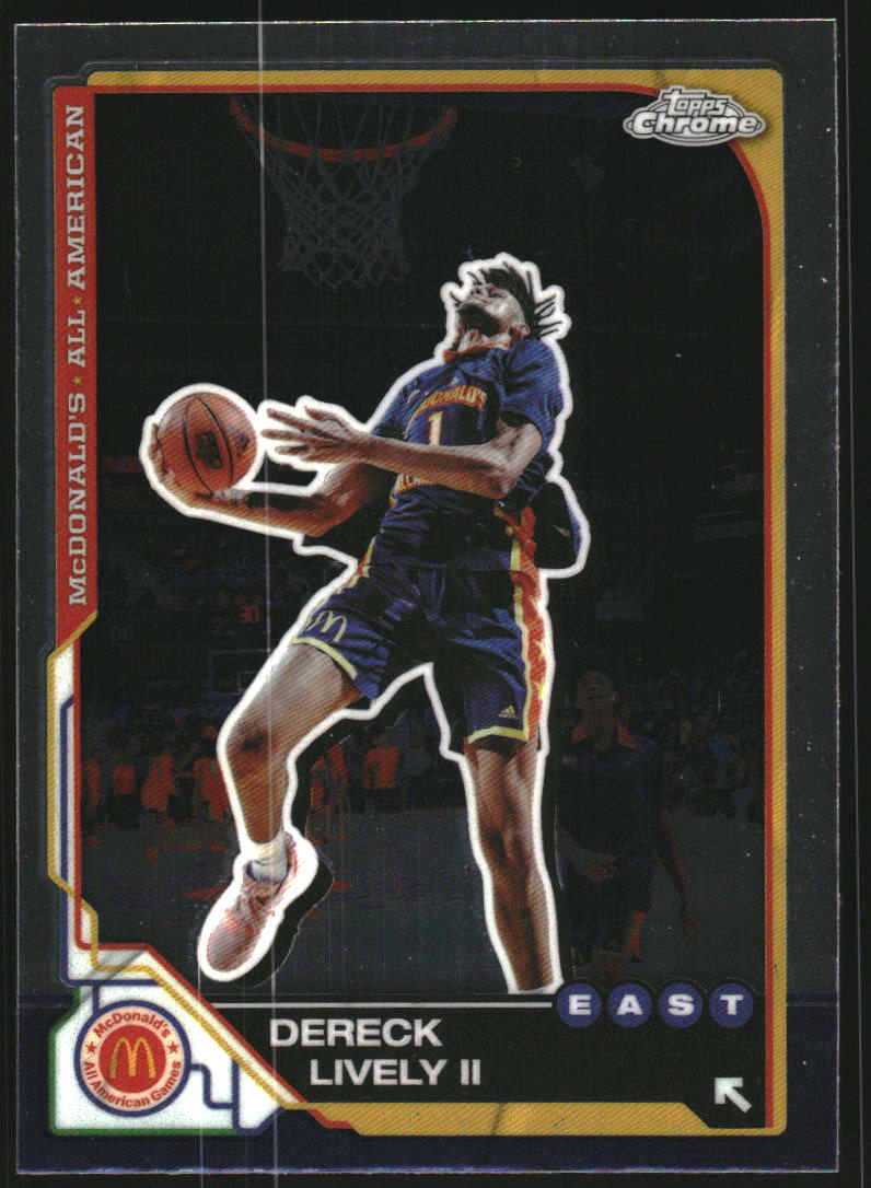 2025 Topps Chrome McDonald's All American #93 Dereck Lively II