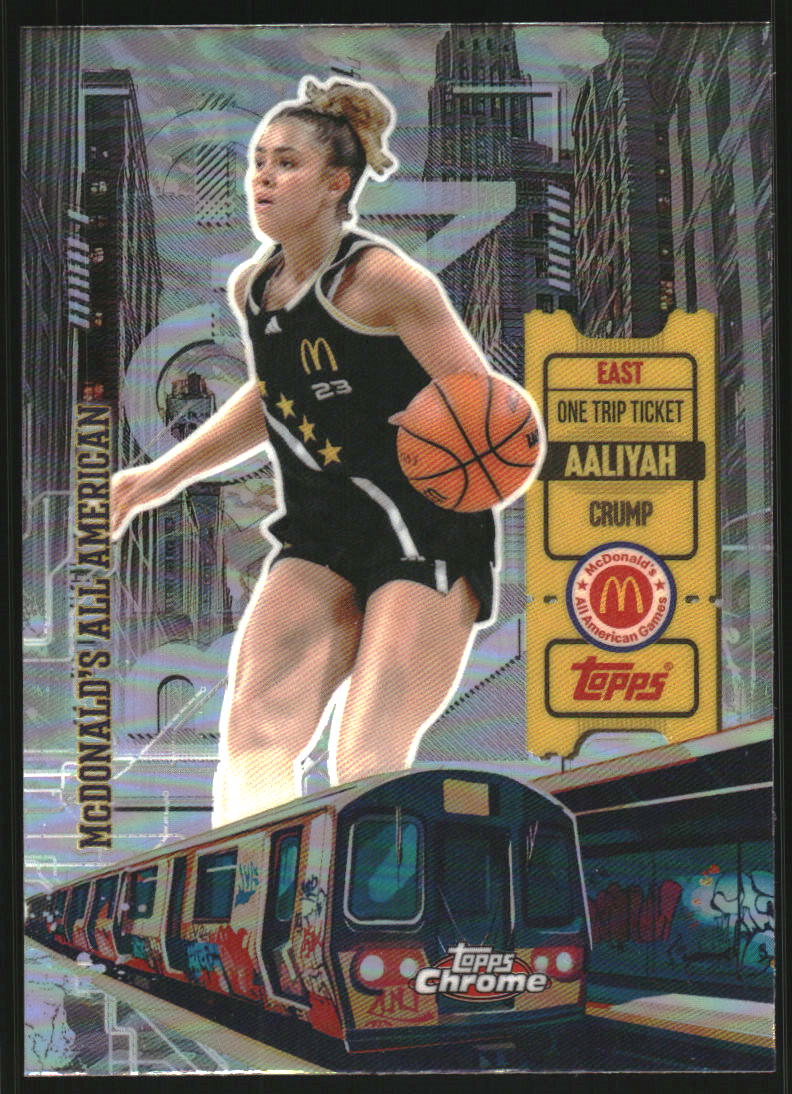 2025 Topps Chrome McDonald's All American High Rises Refractors #HR16 Aaliyah Crump