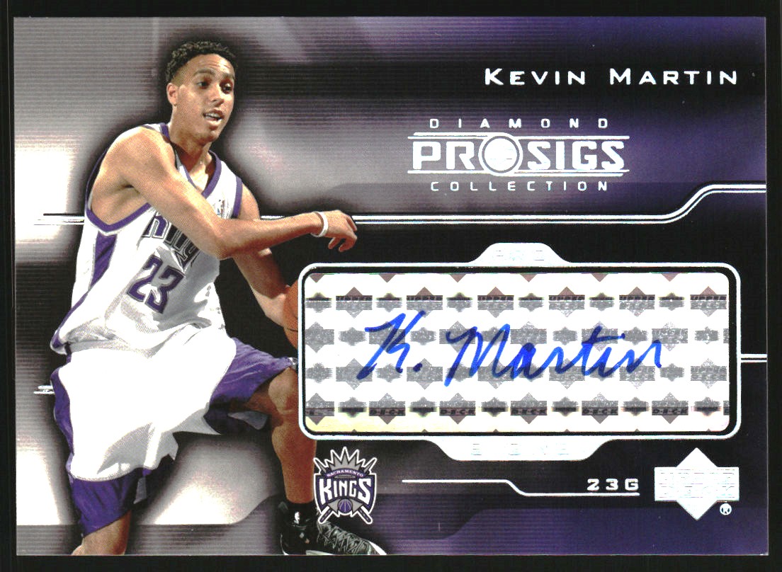 2004-05 Upper Deck Pro Sigs Pro Signs Rookies #KM Kevin Martin