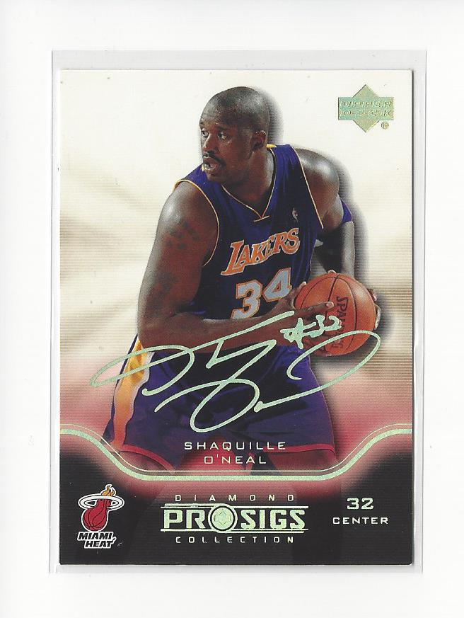 2004-05 Upper Deck Pro Sigs Gold #43 Shaquille O'Neal