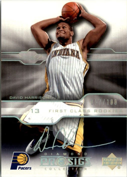 2004-05 Upper Deck Pro Sigs Gold #119 David Harrison