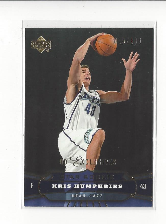 2004-05 Upper Deck Exclusives #205 Kris Humphries