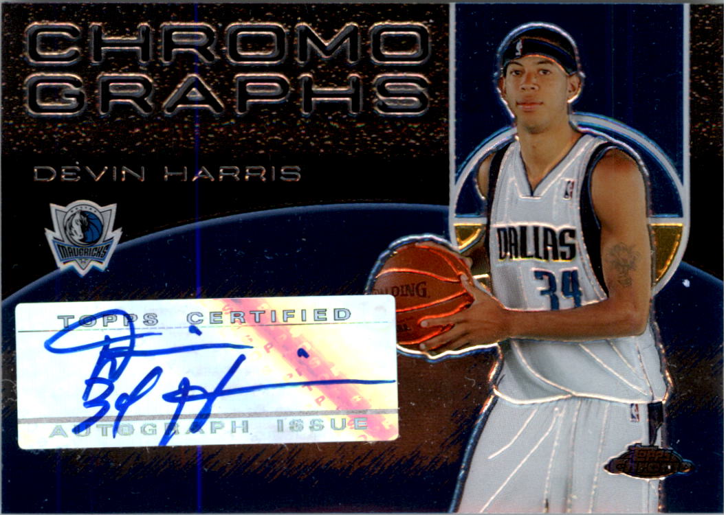 2004-05 Topps Chrome Autographs #DH Devin Harris C