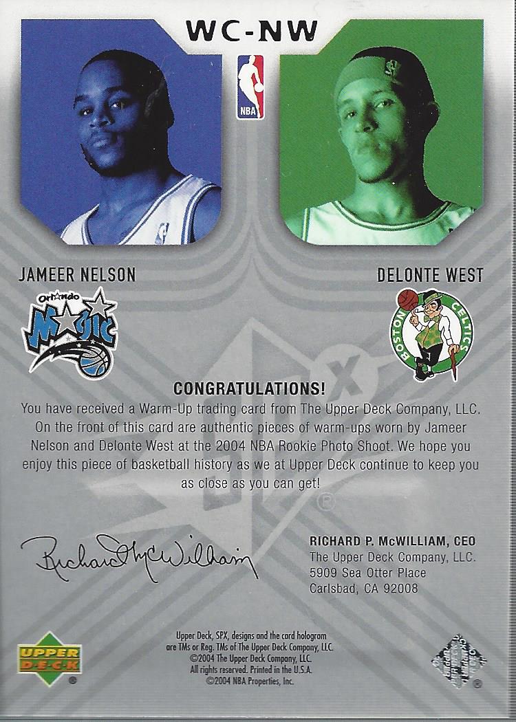 Auction Item 152932044986 Basketball Cards 2004 Spx