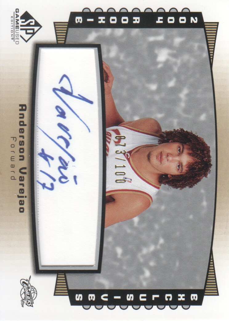 2004-05 SP Game Used Rookie Exclusive Autographs #RE4 Anderson Varejao