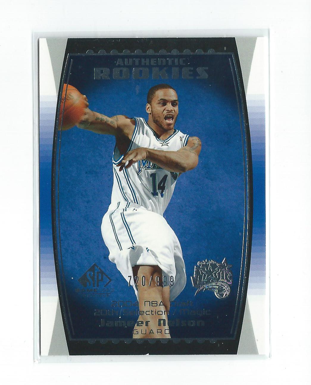 2004-05 SP Game Used #101 Jameer Nelson RC
