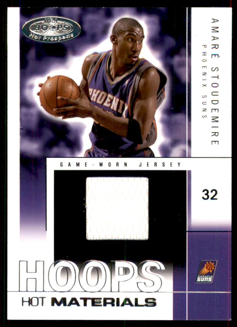 2004-05 Hoops Hot Prospects Hot Materials #AS Amare Stoudemire