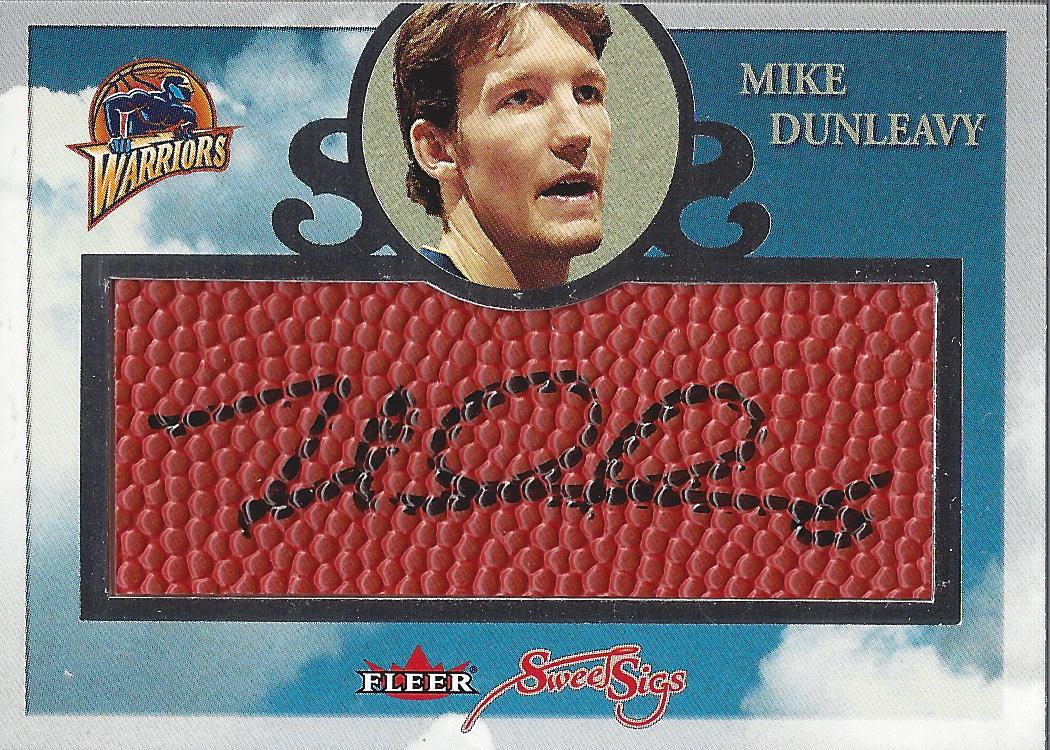2004-05 Fleer Sweet Sigs Autographs #MD Mike Dunleavy/200