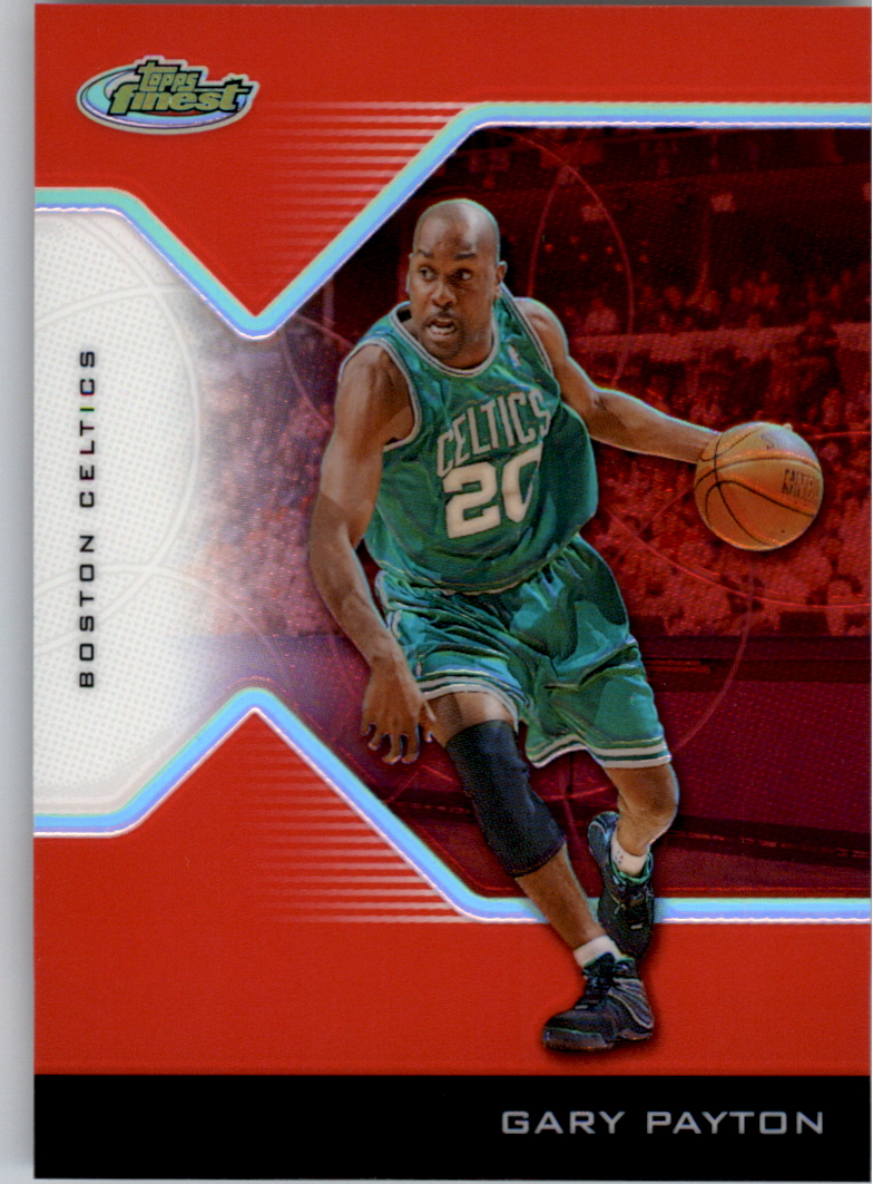 2004-05 Finest Refractors Red #66 Gary Payton