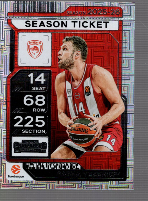 A7462- 2025-26 Panini Contenders EuroLeague Bk Cards -You Pick- 15