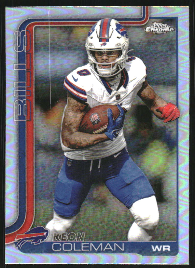 2025 Topps Chrome Refractors #30 Keon Coleman