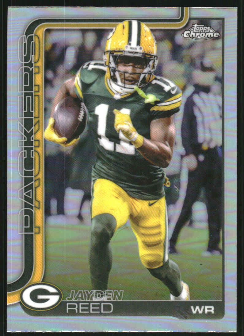 2025 Topps Chrome Refractors #107 Jayden Reed