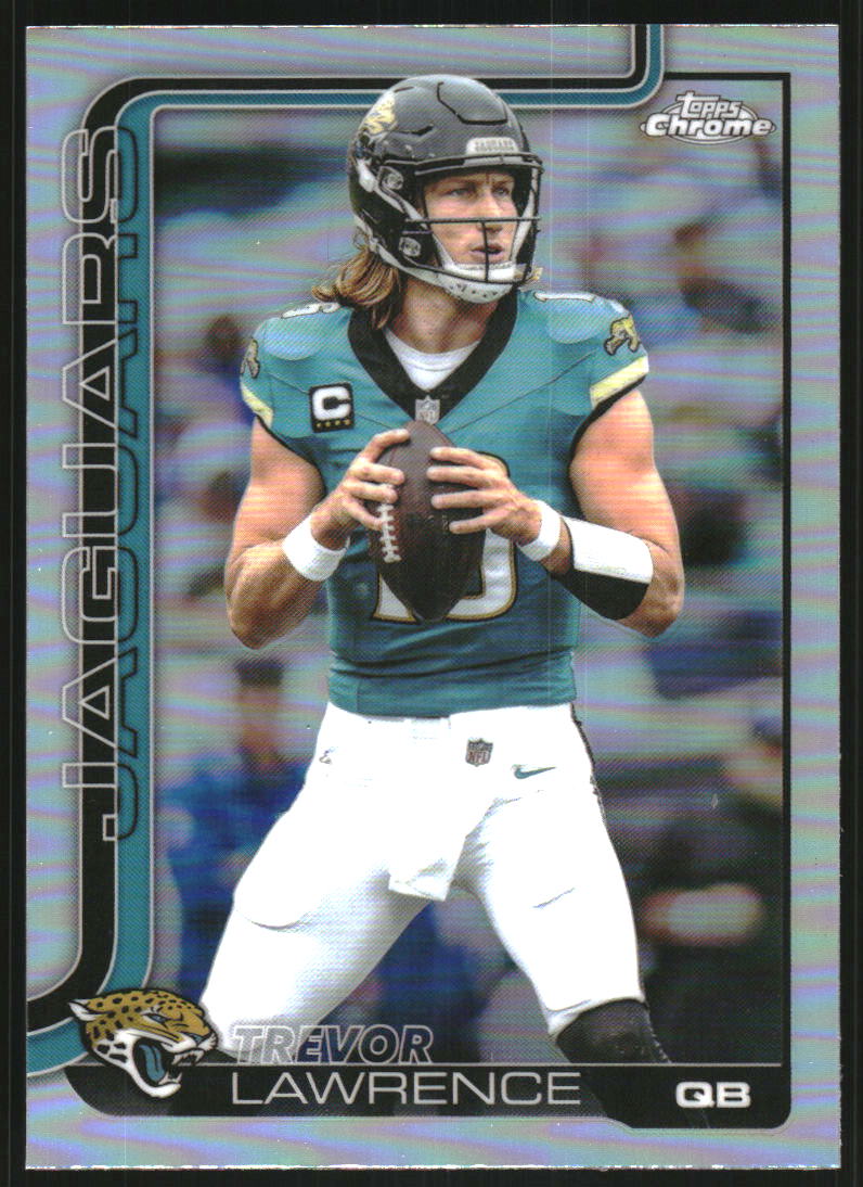 2025 Topps Chrome Refractors #138 Trevor Lawrence