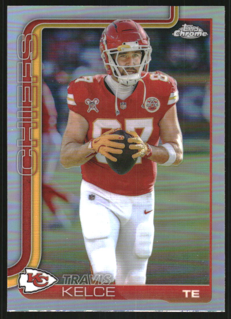 2025 Topps Chrome Refractors #150 Travis Kelce