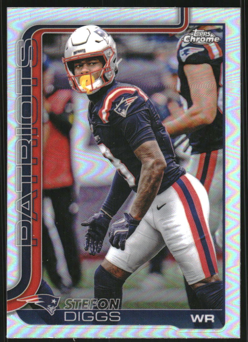 2025 Topps Chrome Refractors #205 Stefon Diggs