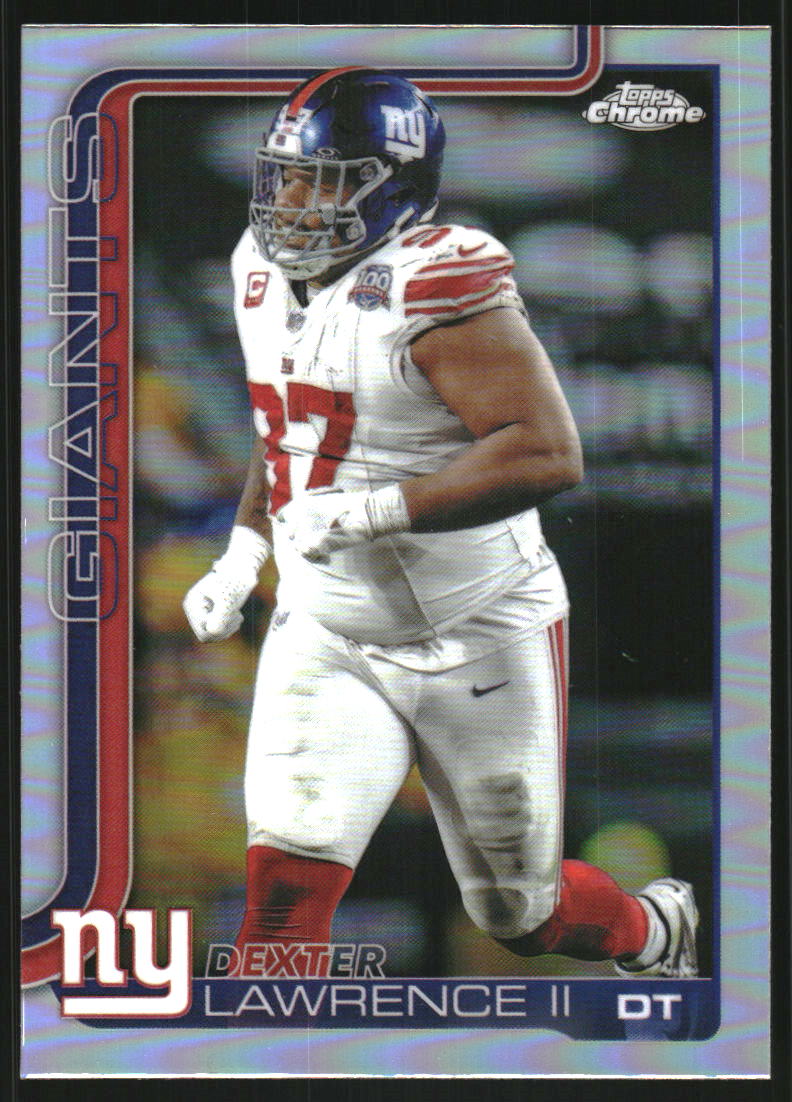 2025 Topps Chrome Refractors #230 Dexter Lawrence II