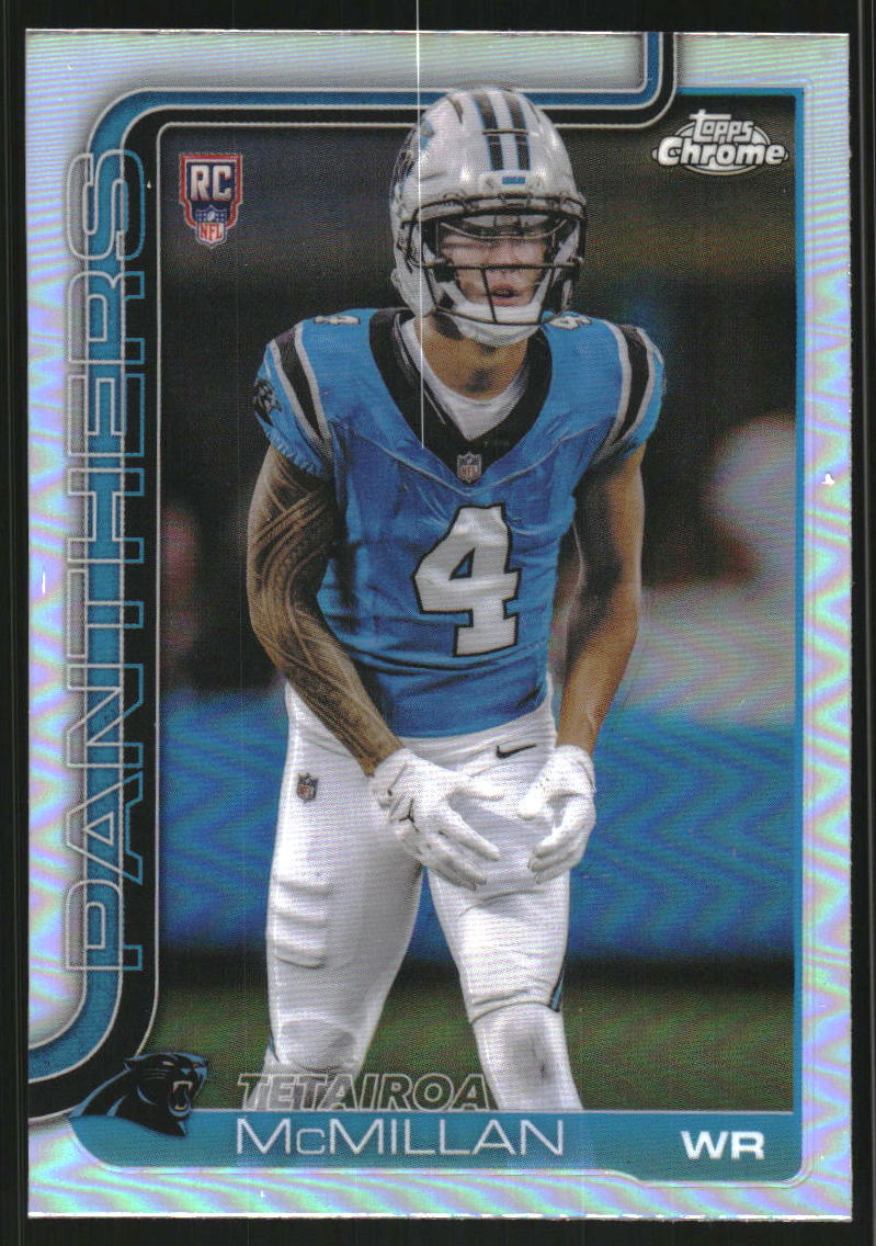 2025 Topps Chrome Refractors #326 Tetairoa McMillan