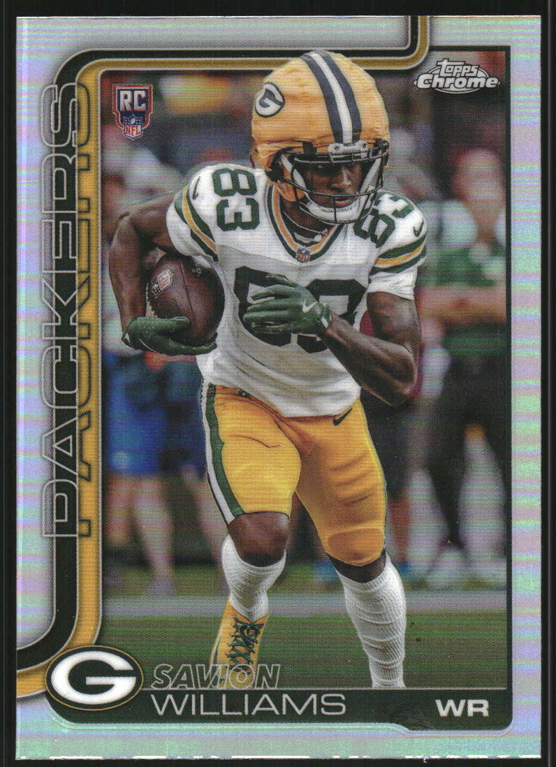 2025 Topps Chrome Refractors #340 Savion Williams